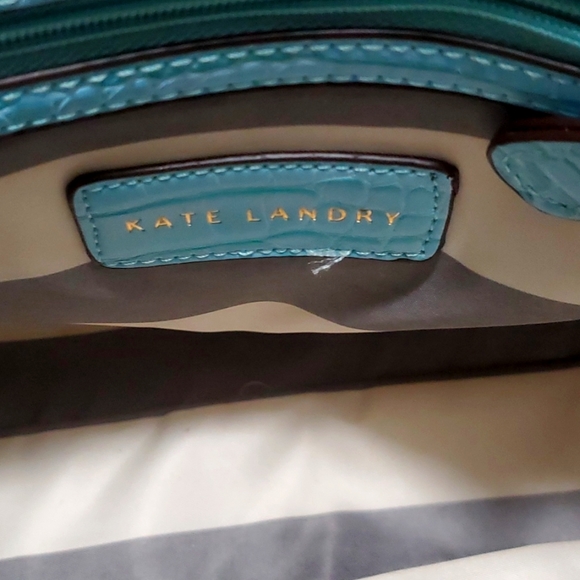 Kate Landry Blue Purse - Picture 9 of 14